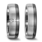 Anello del partner 500 Palladio, Oro bianco 375/9K