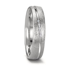 Anello del partner Oro bianco 750/18 carati Diamante 0.025 ct, 5 pietra, tw-si