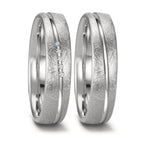 Anello del partner Oro bianco 750/18 carati