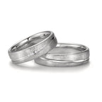 Anello del partner Oro bianco 750/18 carati