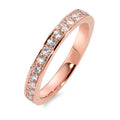 Anelli di memoria Oro rosso 750/18 carati Diamante bianco, 0.50 ct, 17 pietra, [Brillant], w-si