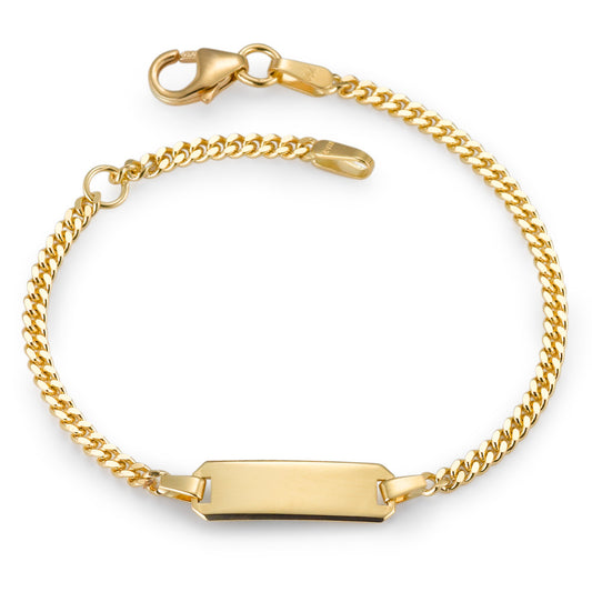 Bracciale con incisione Oro giallo 750/18 carati 12-14 cm