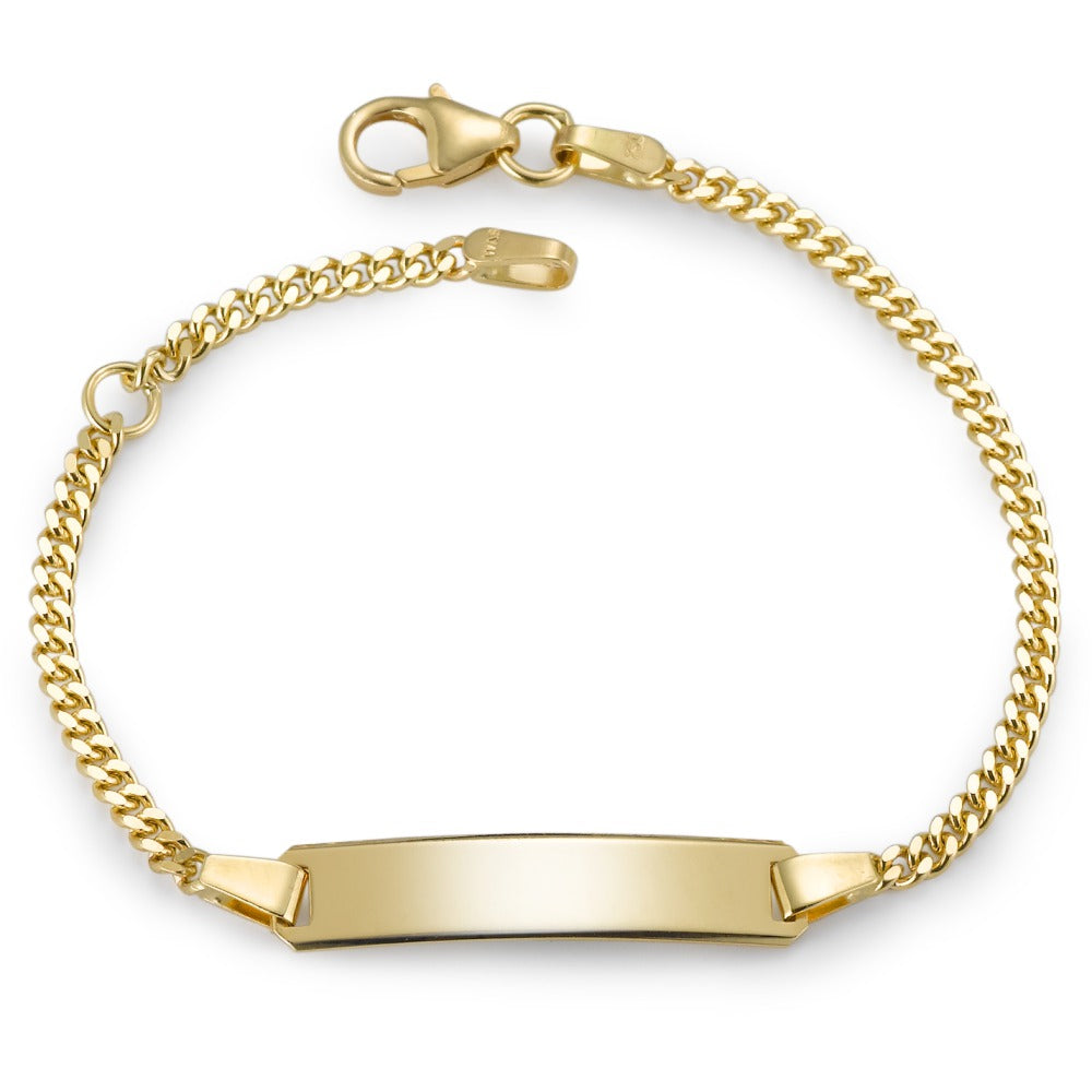 Bracciale con incisione Oro giallo 750/18 carati 14-16 cm
