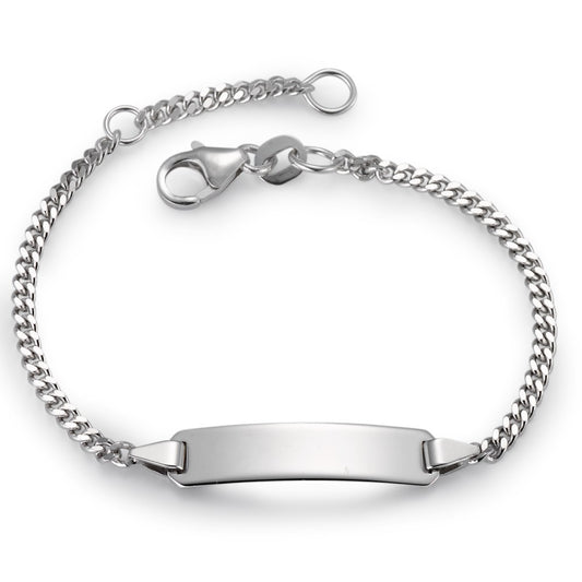 Bracciale con incisione Oro bianco 750/18 carati 16-18 cm