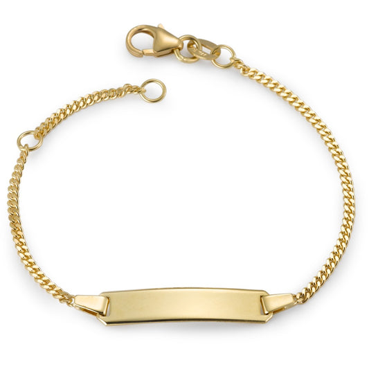 Bracciale con incisione Oro giallo 750/18 carati 14-16 cm