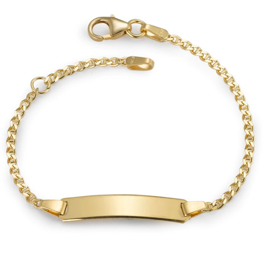 Bracciale con incisione Oro giallo 750/18 carati 14-16 cm