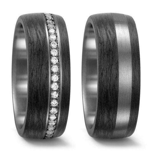 Anello del partner 950 Palladio, Carbonio
