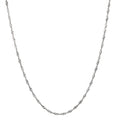 Catena Oro bianco 750/18 carati