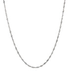 Catena Oro bianco 750/18 carati