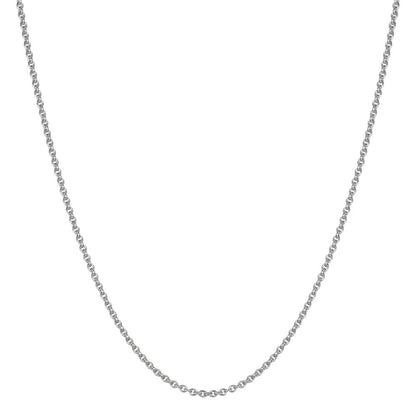 Catena Oro bianco 750/18 carati