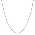 Catena Oro bianco 750/18 carati