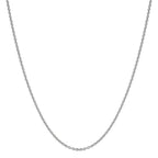 Catena Oro bianco 750/18 carati