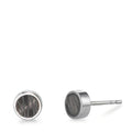 Orecchini a bottone Acciaio inossidabile rivestimento IP Ø6 mm
