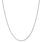 Catena Oro bianco 750/18 carati