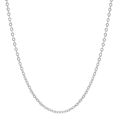 Catena Oro bianco 750/18 carati