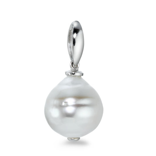 Ciondolo Oro bianco 750/18 carati Perla di Tahiti