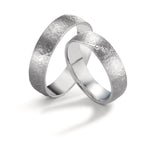 Anello del partner Oro bianco 750/18 carati