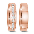 Anello del partner Oro rosso 750/18 carati