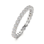 Anelli di memoria Argento Zirconia rodiato