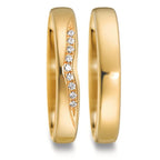 Anello del partner Oro giallo 750/18 carati