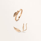 Anello Bronzo dorato