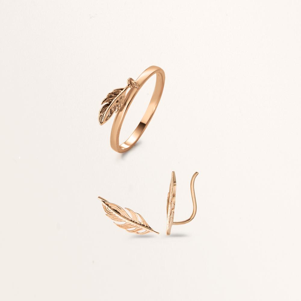 Anello Bronzo dorato