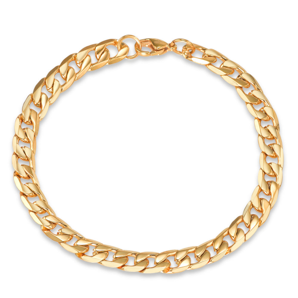 Bracciale Acciaio inossidabile giallo rivestimento IP 21 cm