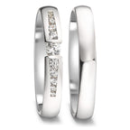 Anello del partner Oro bianco 750/18 carati