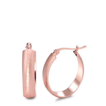 Orecchini a cerchio Argento rosa