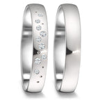 Anello del partner Oro bianco 750/18 carati