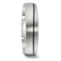 Anello del partner Oro bianco 585/14 kt, Carbonio