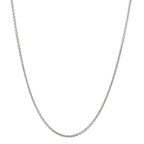 Catena Oro bianco 750/18 carati