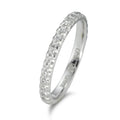 Anelli di memoria Oro bianco 750/18 carati Diamante 0.08 ct, 16 pietra, tw-vsi