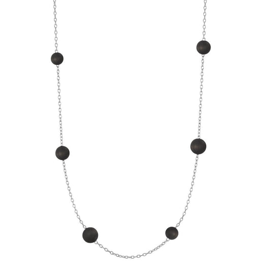 Collana Acciaio inossidabile, Carbonio 80 cm