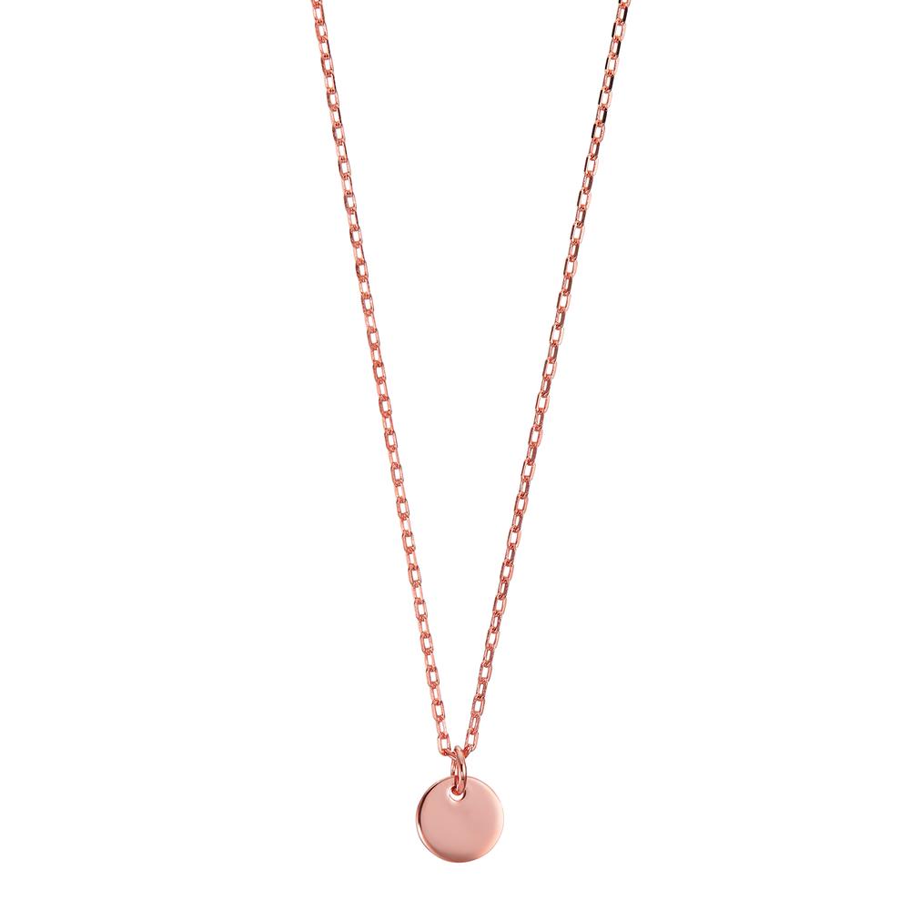 Collana Argento rosa dorato 40-45 cm