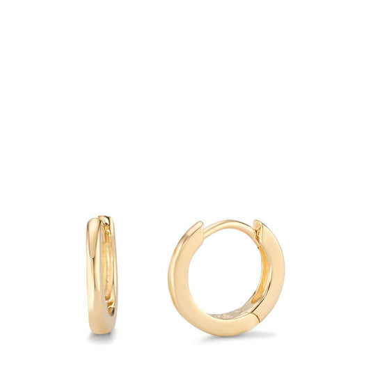 Orecchini circolari Argento giallo dorato