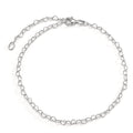 Bracciale Argento rodiato Cuore