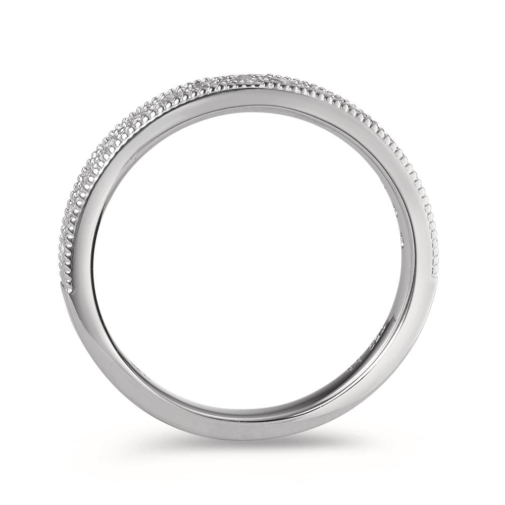 Anelli di memoria Oro bianco 750/18 carati Diamante 0.25 ct, 15 pietra, [Brillant], w-si