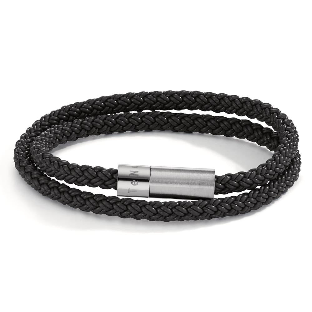 Bracciale Acciaio inossidabile, Gomma 19 cm