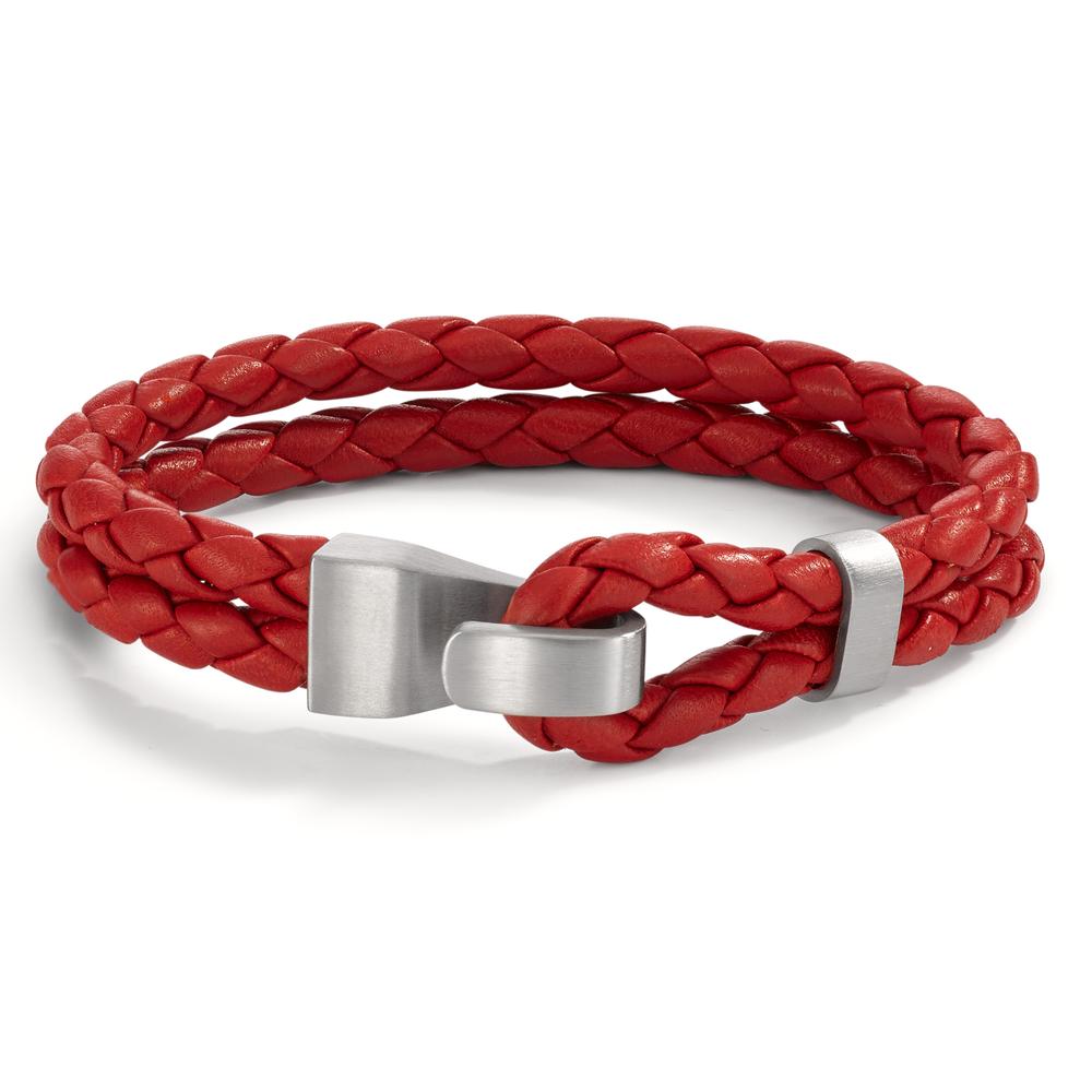 Bracciale Pelle, Acciaio inossidabile 21 cm