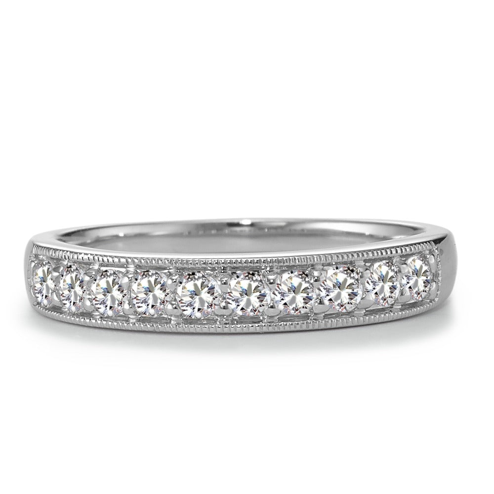 Anelli di memoria Oro bianco 750/18 carati Diamante 0.35 ct, 10 pietra, w-si