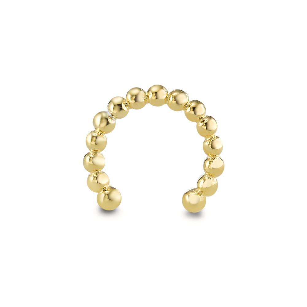 Clip per orecchio Argento giallo dorato Ø12 mm