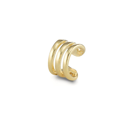 Clip per orecchio Argento giallo dorato Ø9.5 mm