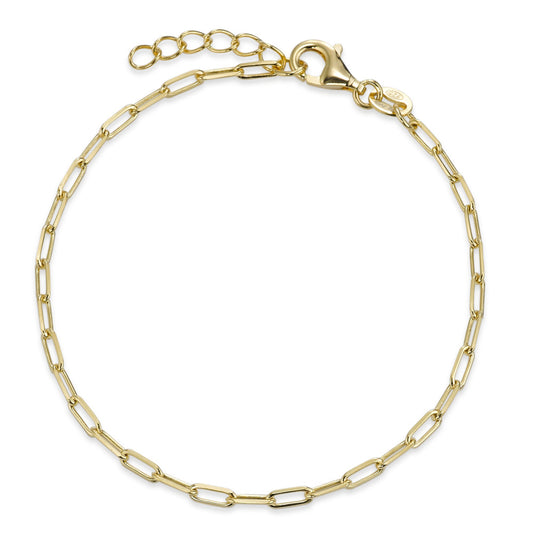 Bracciale Argento giallo dorato 16-19 cm