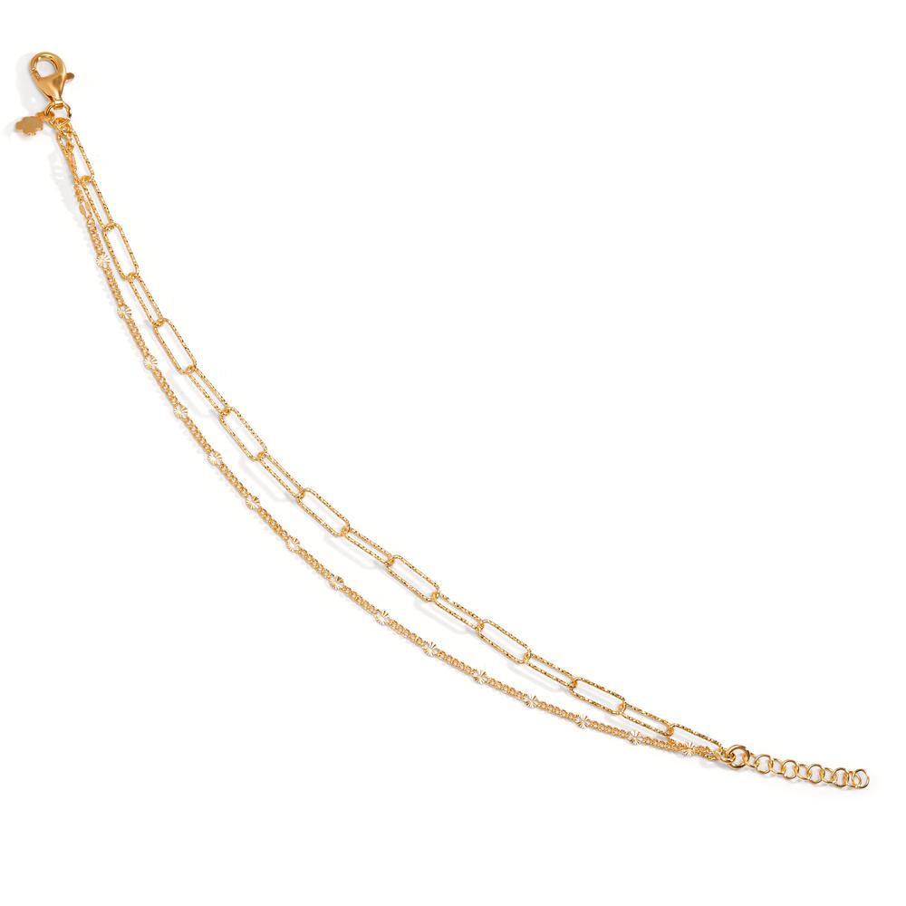 Bracciale Argento giallo dorato 18-20 cm