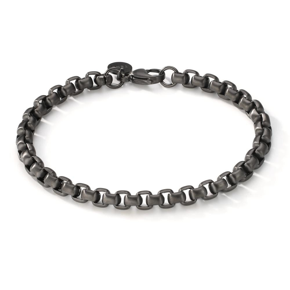 Bracciale Acciaio inossidabile grigio rivestimento IP 21 cm
