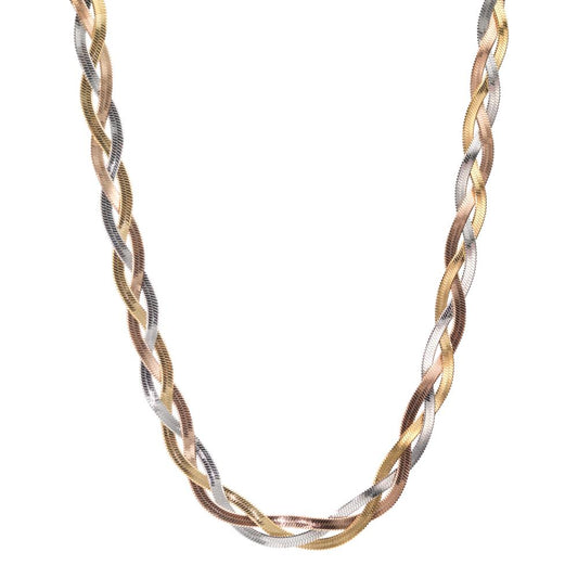 Collana Acciaio inossidabile tricolore tricolore 42-47 cm