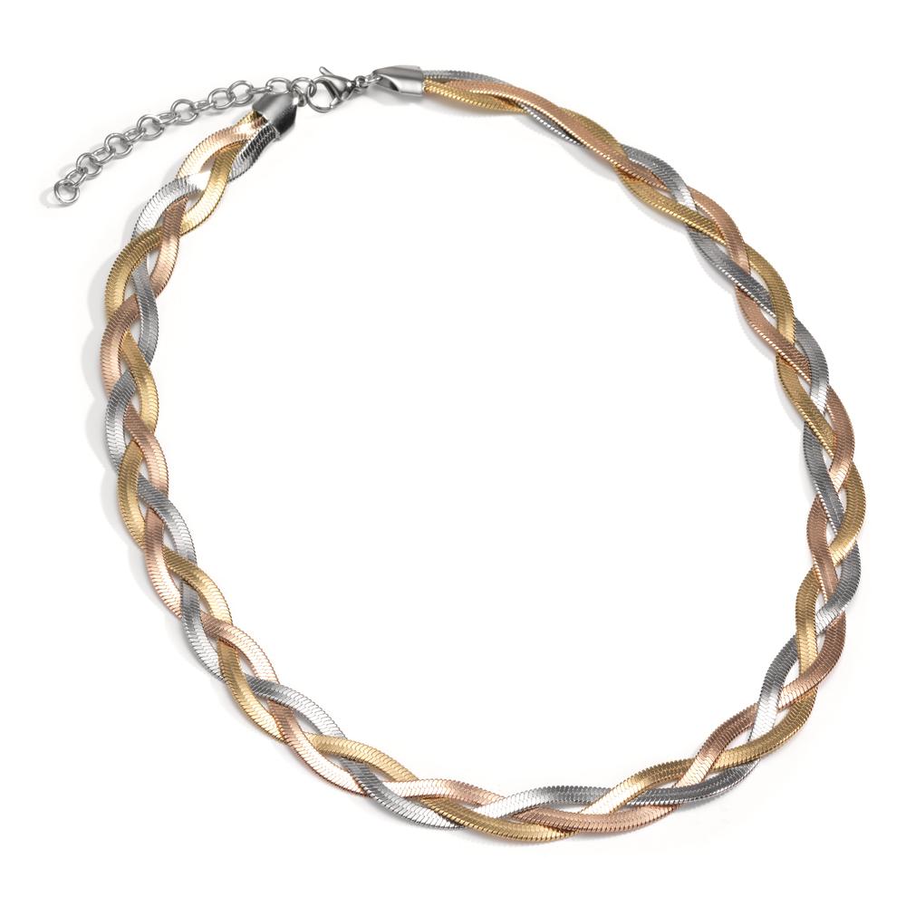 Collana Acciaio inossidabile tricolore tricolore 42-47 cm