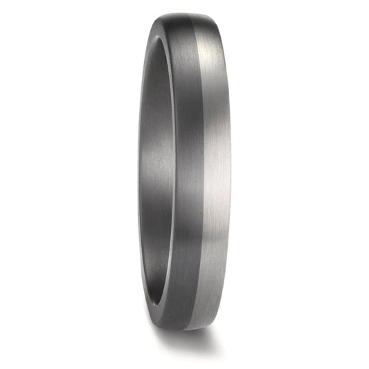 Anello del partner 999 Tantalio, Platino 950