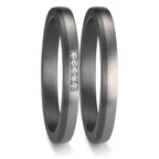 Anello del partner 999 Tantalio, Platino 950